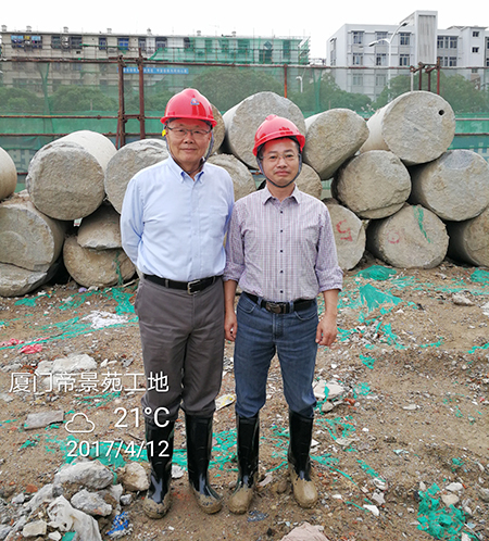 乐山项目再创入岩纪录3499拉斯维加斯线路智能董事长何清华亲赴一线