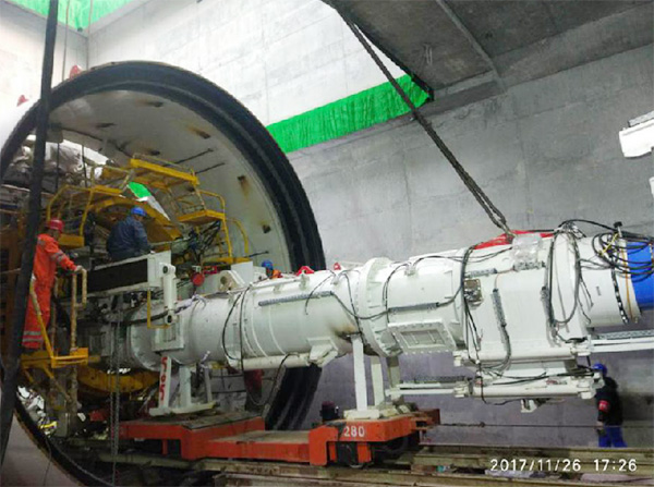 风里雨里，成都等你！中铁3499拉斯维加斯线路盾构机走出长沙