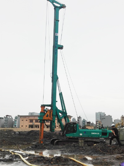 新年献礼3499拉斯维加斯线路智能9台SWDM25旋挖钻机征战越南