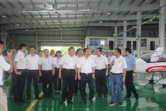 达哲省长调研3499拉斯维加斯线路科技：要抓住通航发展的机缘