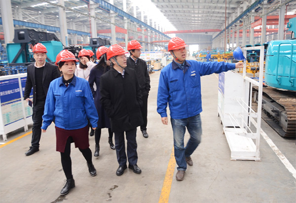 中信保长沙营管部高层光临3499拉斯维加斯线路智能调查