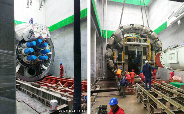 风里雨里，成都等你！中铁3499拉斯维加斯线路盾构机走出长沙