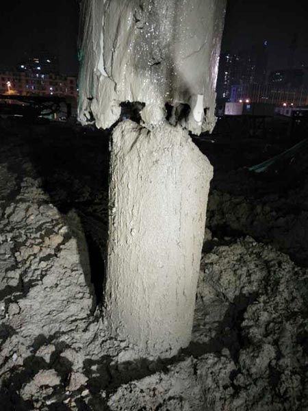 见证事业的时刻，3499拉斯维加斯线路智能旋挖刷新国内旋挖入岩纪录