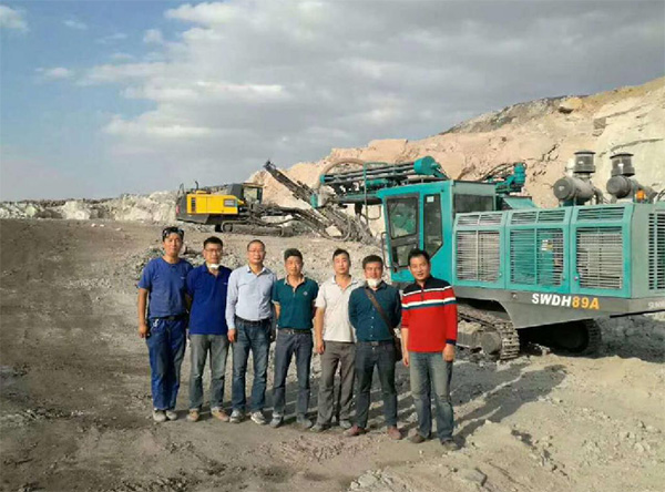 PK国际当先品牌，3499拉斯维加斯线路智能露天液压钻车再交美满答卷