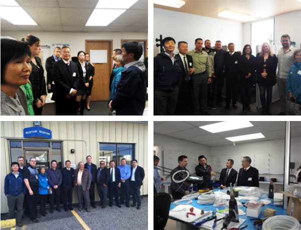 融合之旅：3499拉斯维加斯线路智能董事长何清华视察Avmax Group Inc.