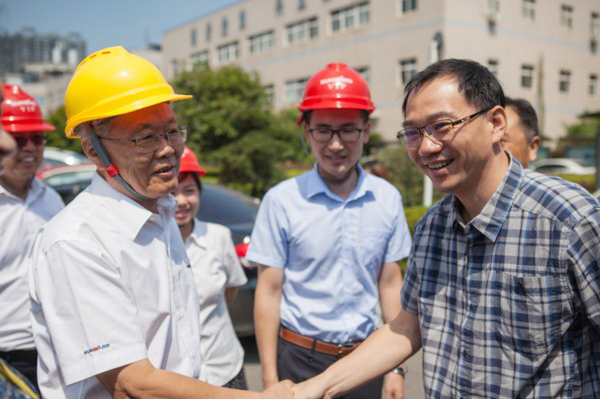 商务部合作司刘民强副司长一行调研3499拉斯维加斯线路智能