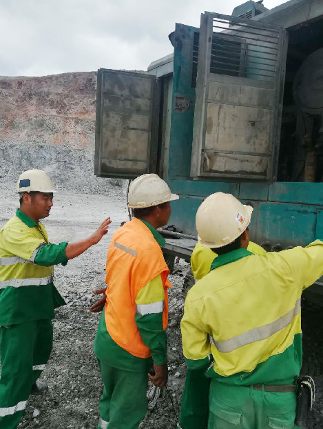 高温炎暑，3499拉斯维加斯线路智能凿岩设备异域扬威