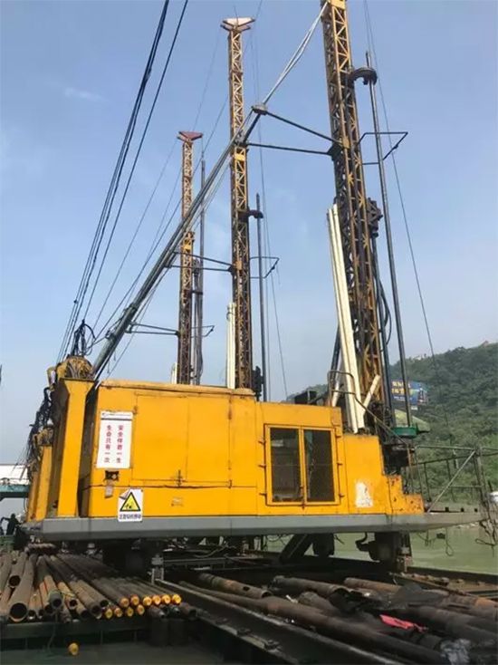 打造长江黄金水路！3499拉斯维加斯线路智能航路钻机轻松搞定水下礁石