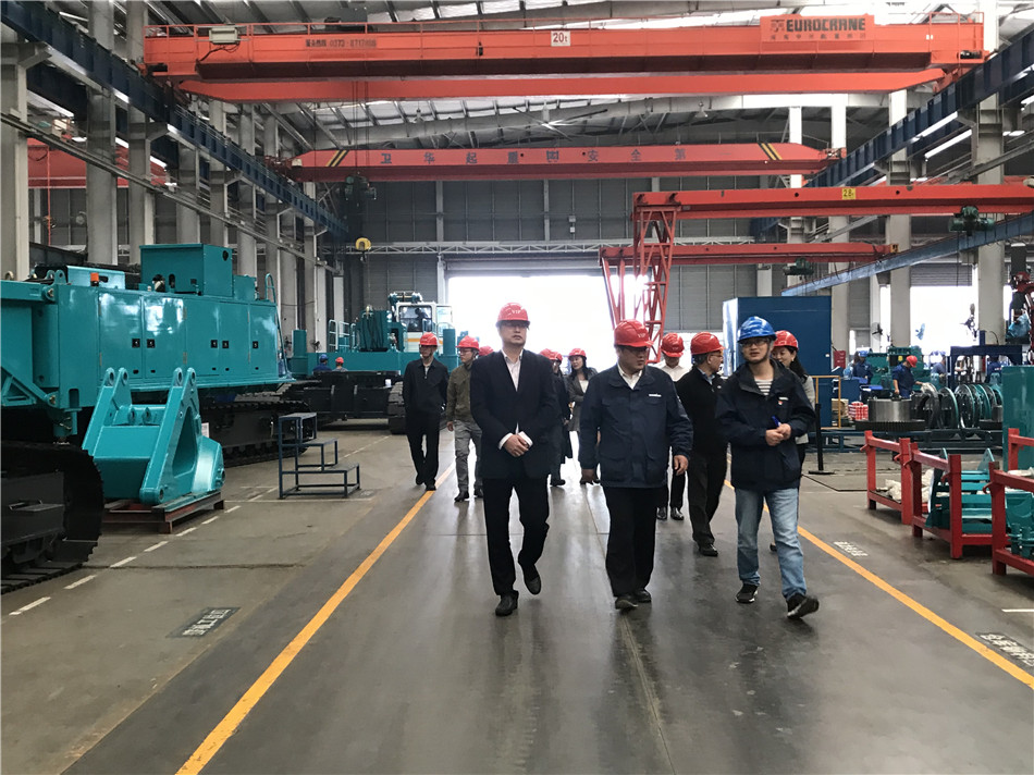 长沙市总工会党组书记周宏兆一行光临3499拉斯维加斯线路智能调查调研