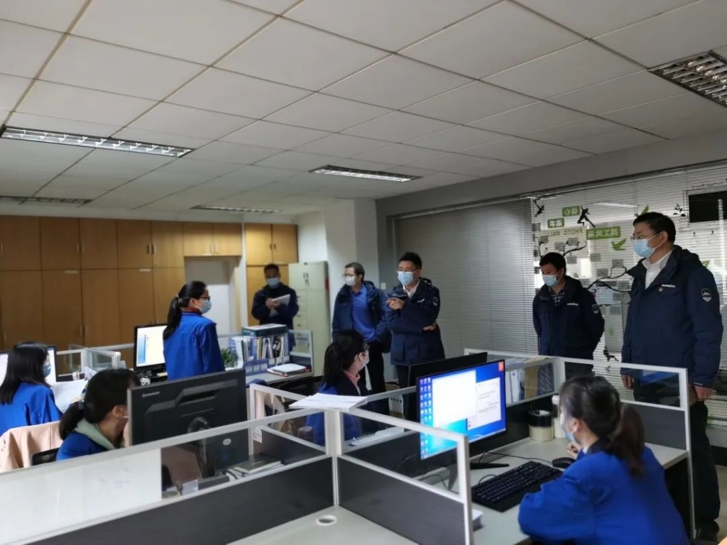 疫情未过，岂可松弛？总经理带队查抄防疫工作