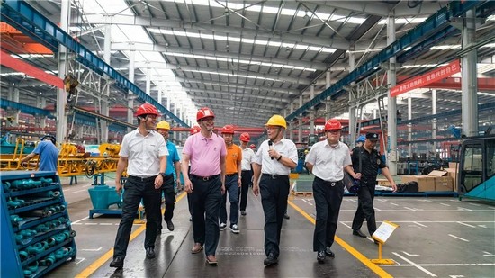 昭通市国资委党委书记、主任陈浩钿光临3499拉斯维加斯线路智能调查领导