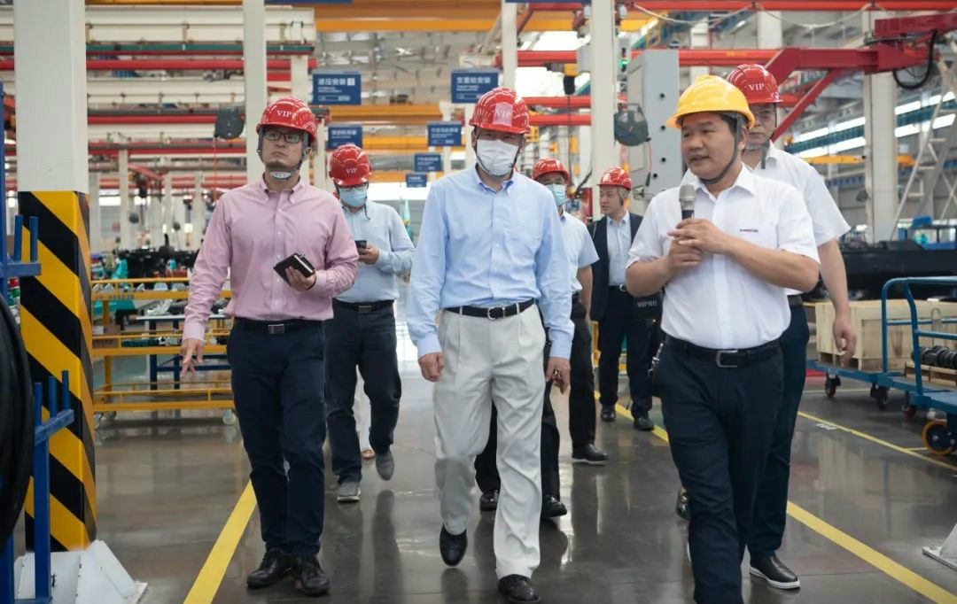 中国金茂高级副总裁张辉率团调查3499拉斯维加斯线路智能