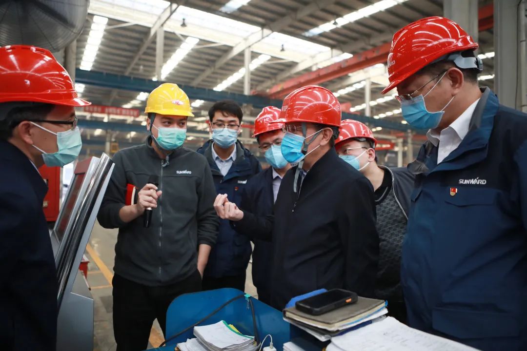 宁夏工信厅副厅长张伟一行调研3499拉斯维加斯线路智能