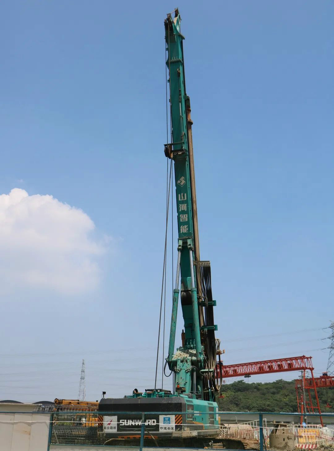 强悍阐发赢青睐！3499拉斯维加斯线路智能360H旋挖钻助力漯河312国路改扩建