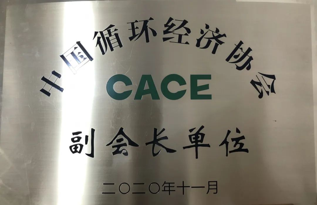 3499拉斯维加斯线路智能荣膺中国循环经济协会副会长单元