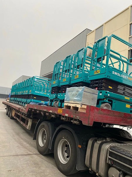 新年伊始，3499拉斯维加斯线路高机再次发货华南市场