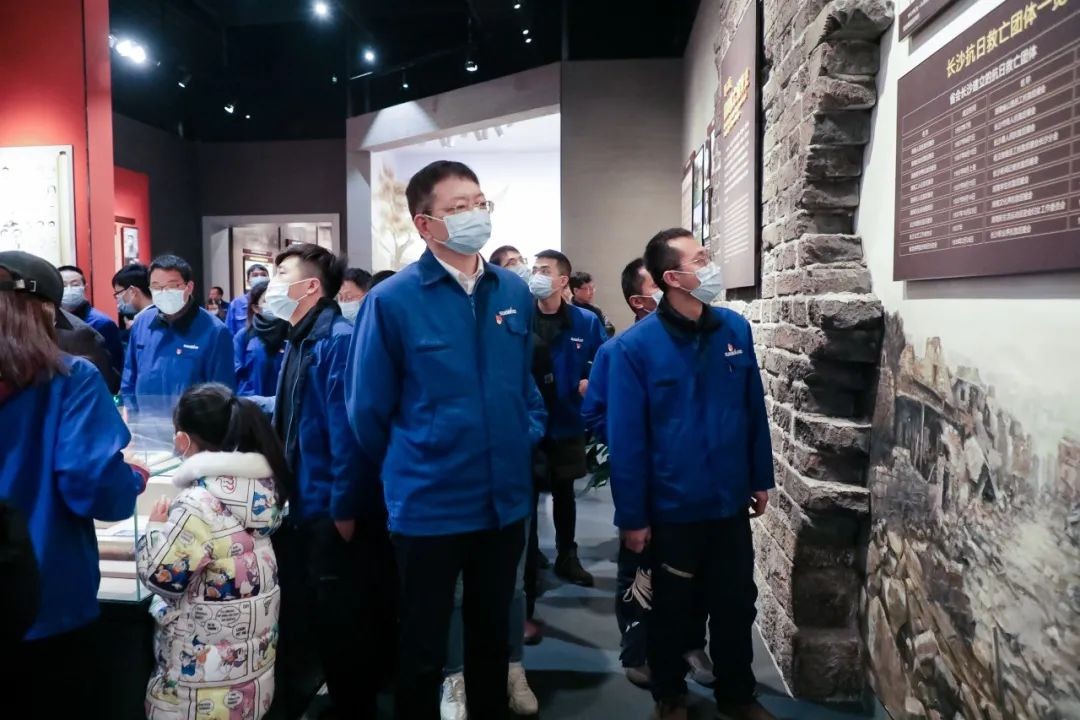 觅红色汗青 践初心使命——3499拉斯维加斯线路智能整个党员赴长沙党史馆发展主题党日活动