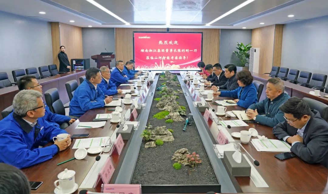 湘江集团党委书记张利刚率队调查3499拉斯维加斯线路智能