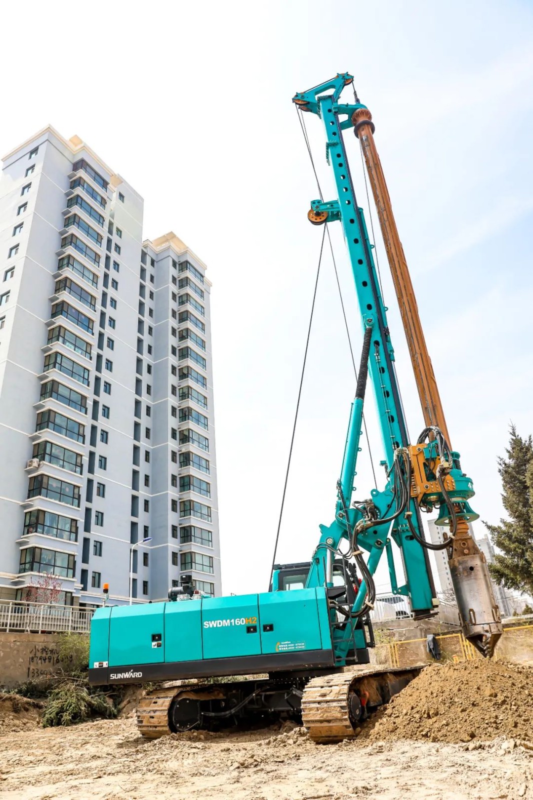 3499拉斯维加斯线路智能SWDM160H2旋挖钻机荣膺中国工程机械年度产品TOP50市场阐发金奖