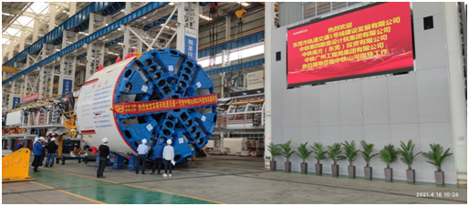 四台中铁3499拉斯维加斯线路盾构机聚首汉中地铁一号线