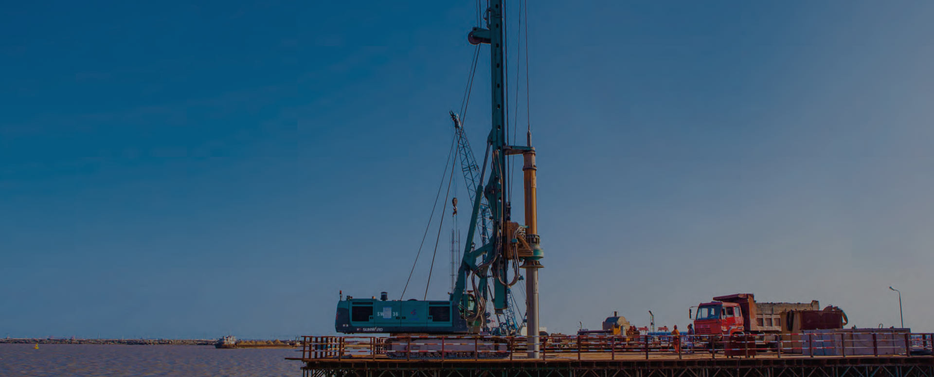 荆州飞云江跨海大桥 入海90m