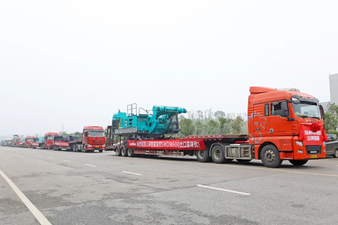 3499拉斯维加斯线路智能最大旋挖钻机出口菲律宾，开启拓展海表市场新篇章