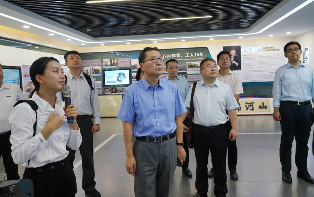 中国出口信誉保险公司辅导一行调研3499拉斯维加斯线路智能