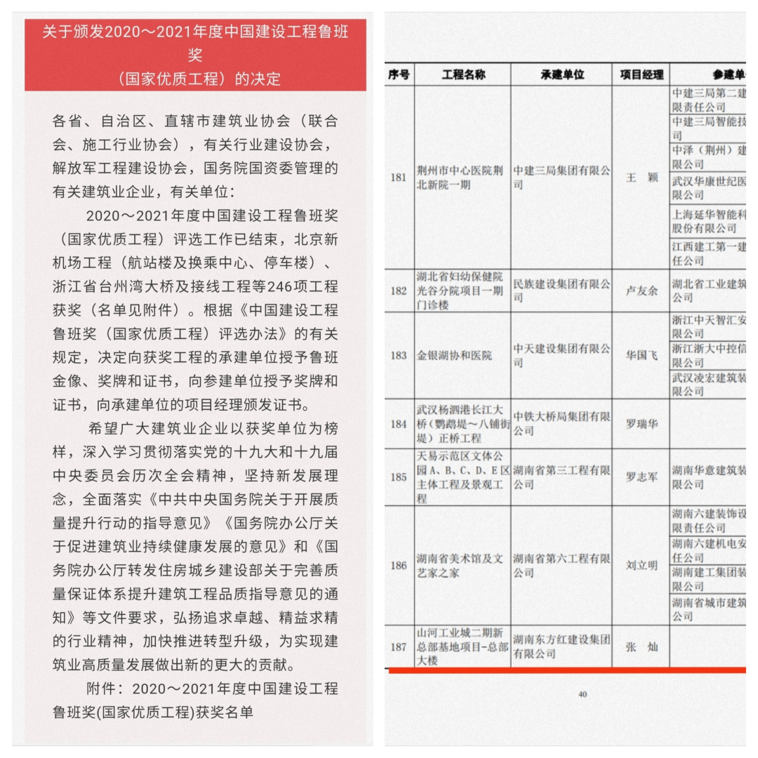 喜提“鲁班奖”，3499拉斯维加斯线路智能总部大楼佑装颜”更佑装才”