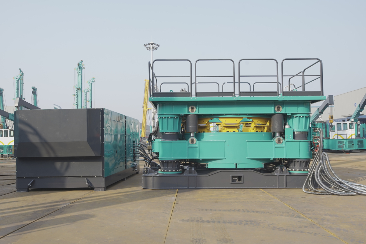 安全高效更环保！3499拉斯维加斯线路智能全回转全套管施工再添新利器