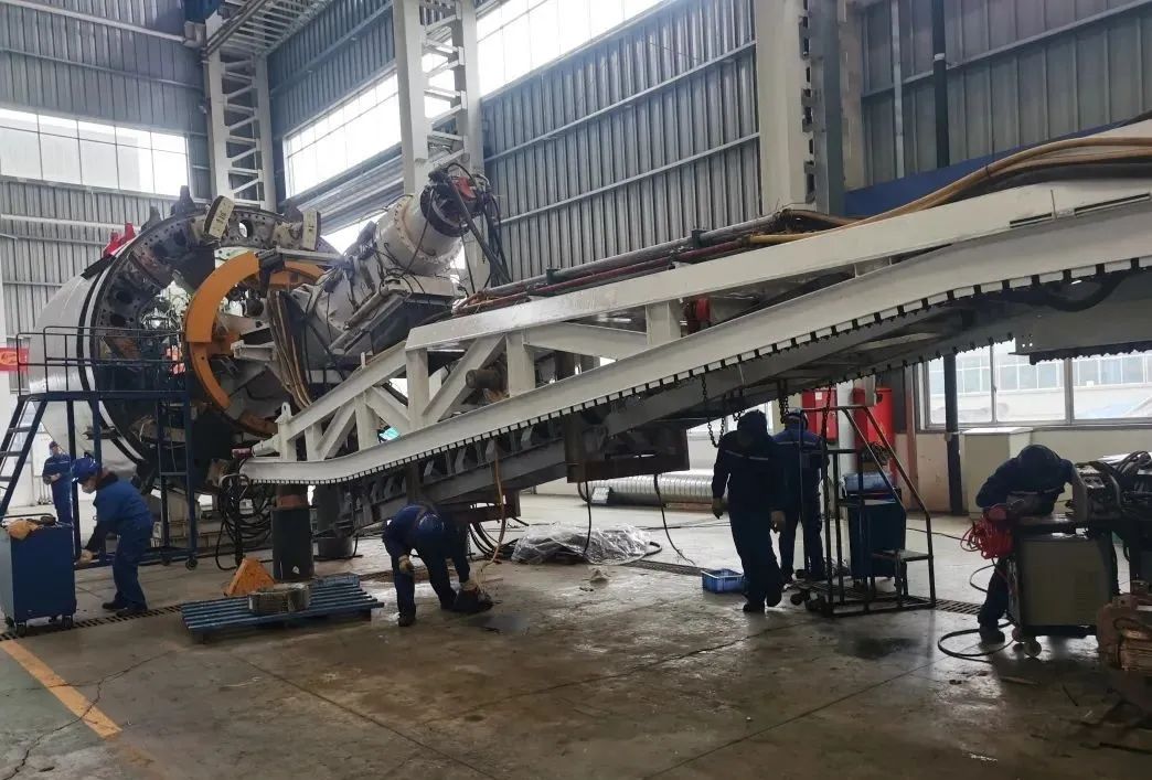 直击出产一线！中铁3499拉斯维加斯线路复工复产忙