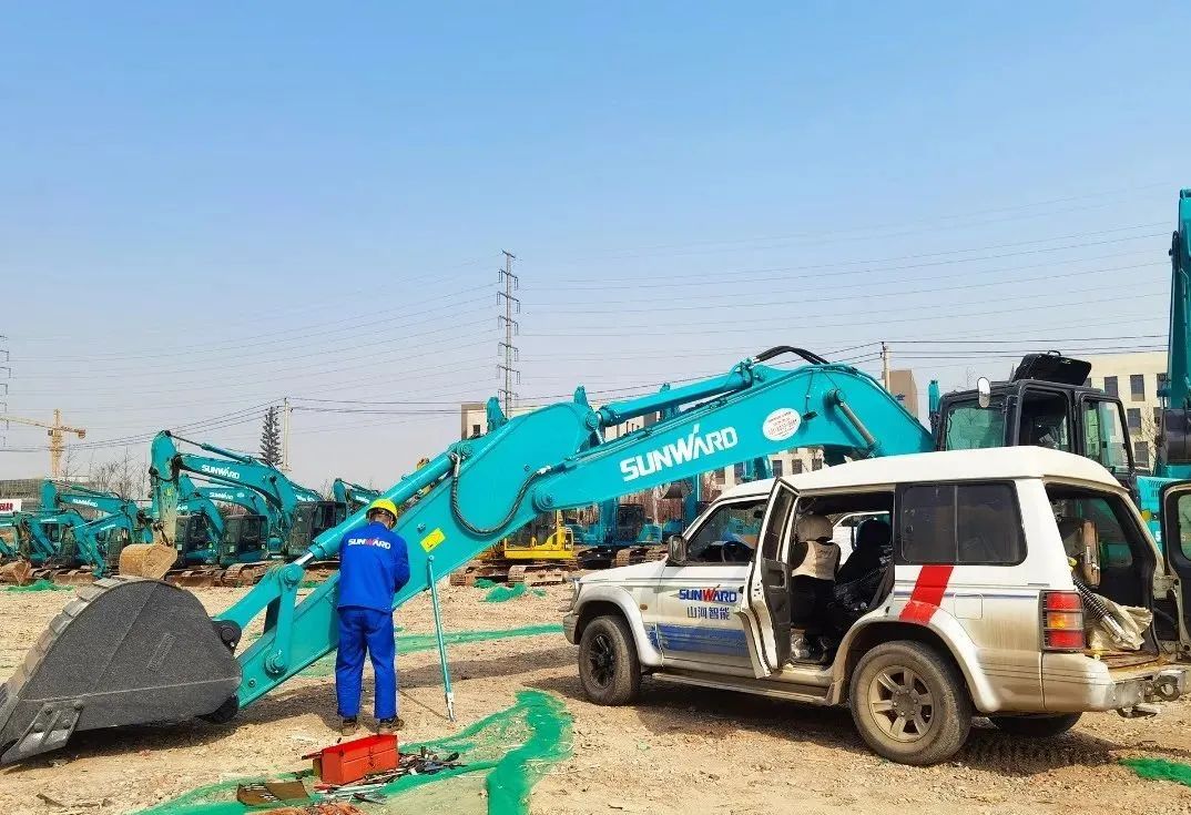 创富故事 | 合作共赢！3499拉斯维加斯线路智能“土石方前锋」伧战商洛