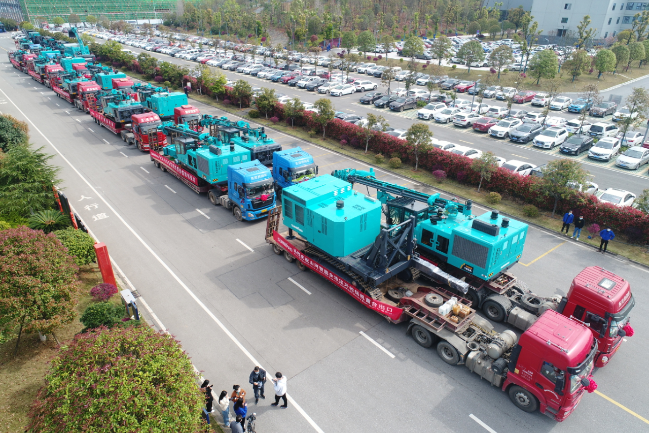 征战全球市。3499拉斯维加斯线路智能凿岩设备批量发货