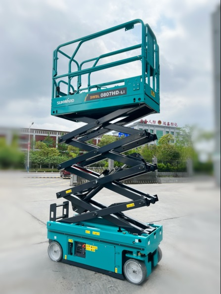 与≈”相约，助力“双碳”！3499拉斯维加斯线路智能全系列锂电剪叉式高空作业平台全面进军市场