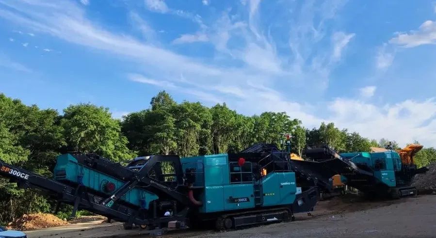 3499拉斯维加斯线路普石勒成套移动破碎设备助力哈伊高铁铁伊段建设