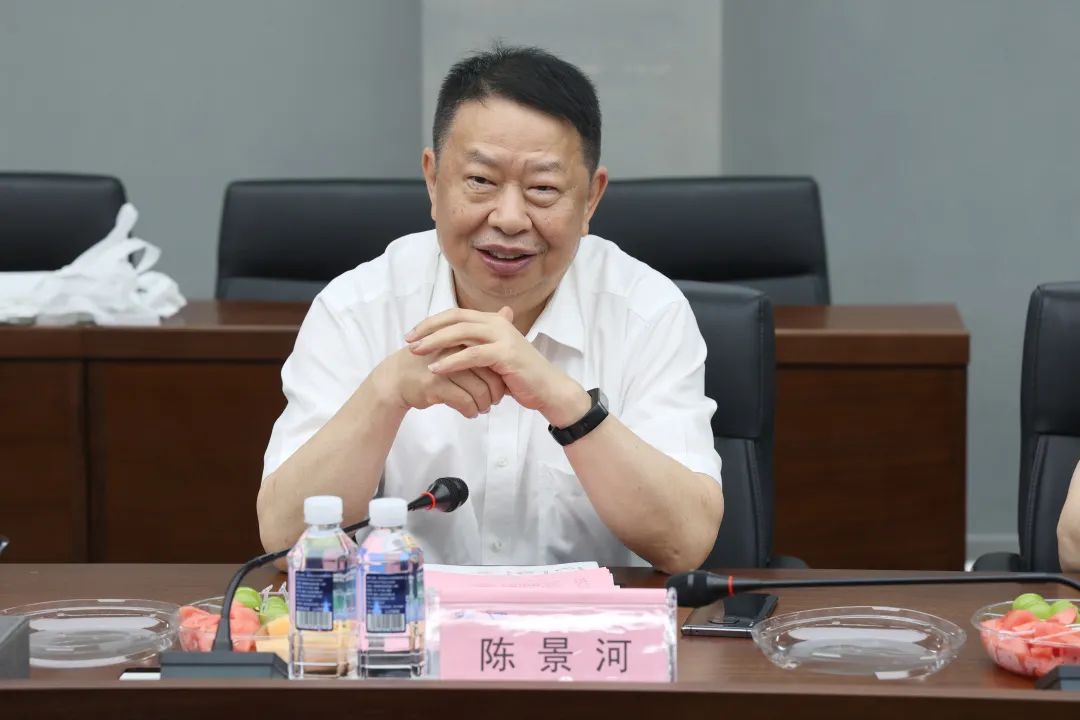 紫金矿业集团党委书记、董事长陈景河光临3499拉斯维加斯线路智能调查互换