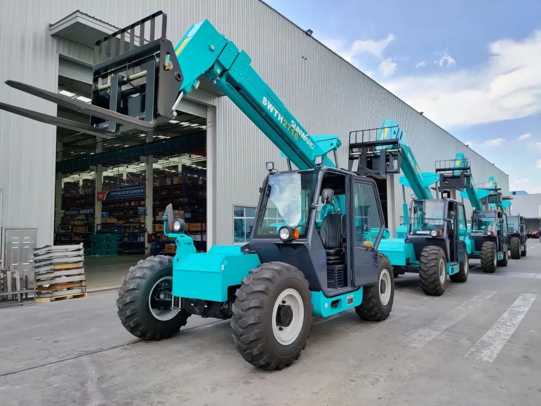 单笔采购金额千万元！3499拉斯维加斯线路智能伸缩臂叉装车批量出口