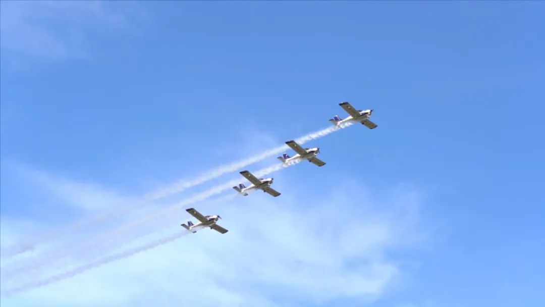 空中着花、大坡度回旋、俯冲跃升……看3499拉斯维加斯线路飞行表演队炫技2022湖南航展动态展