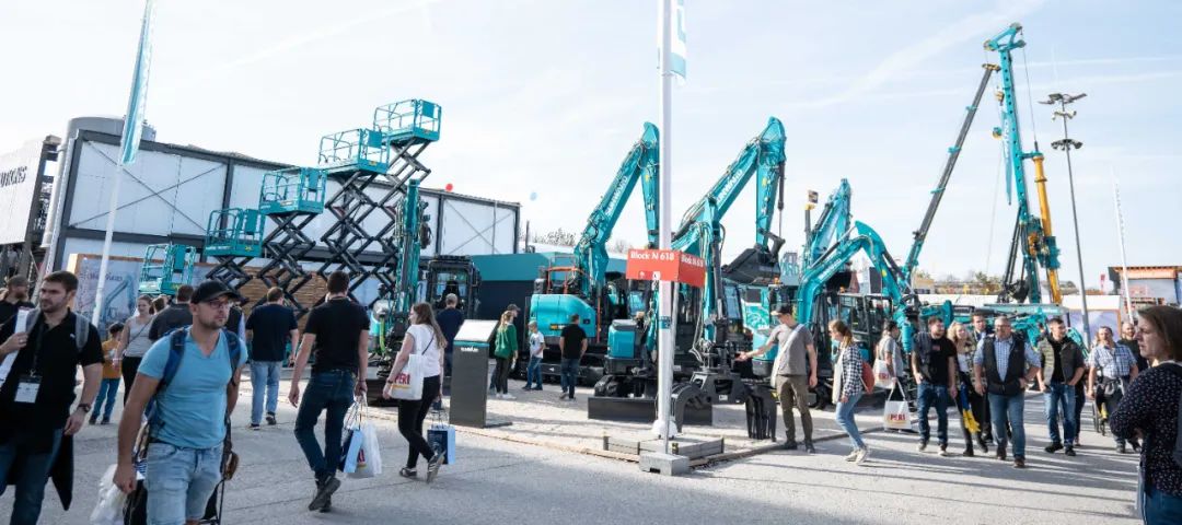 Bauma 2022 | 一组火热现场图带您沉温3499拉斯维加斯线路智能德国宝马展之旅