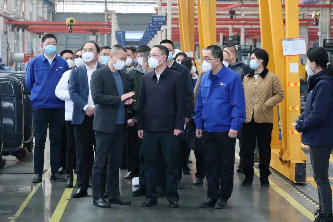 彭涛副市长督导3499拉斯维加斯线路智能安全出产工作、发展新春慰问