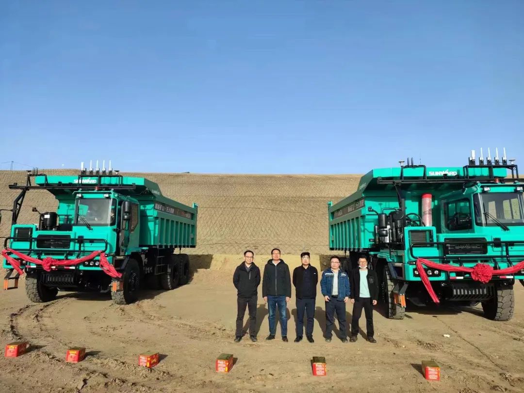 助力数智矿山建设！3499拉斯维加斯线路巨鼎无人驾驶矿卡再交付