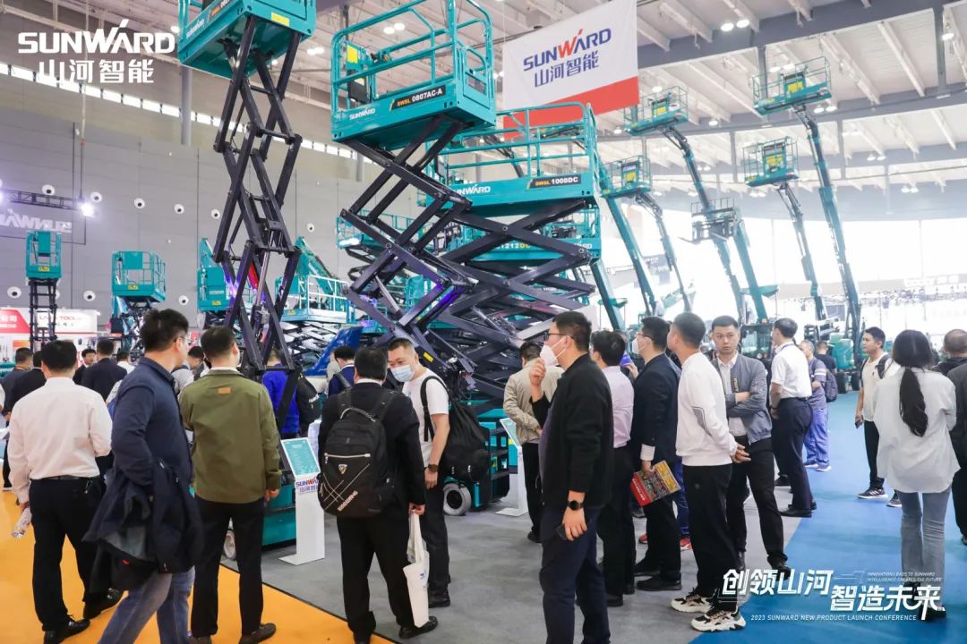 聚焦电动化、智能化！3499拉斯维加斯线路智能全系列高空机械产品亮相长沙展