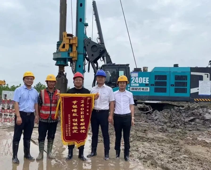 “零故障”“低能耗”！3499拉斯维加斯线路智能增程式电动旋挖钻机惊艳首秀