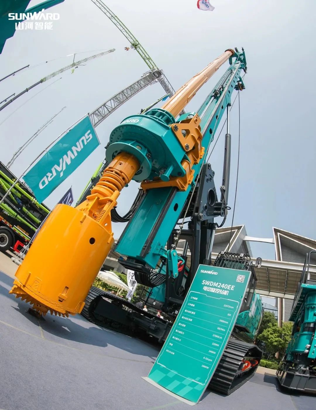 “零故障”“低能耗”！3499拉斯维加斯线路智能增程式电动旋挖钻机惊艳首秀