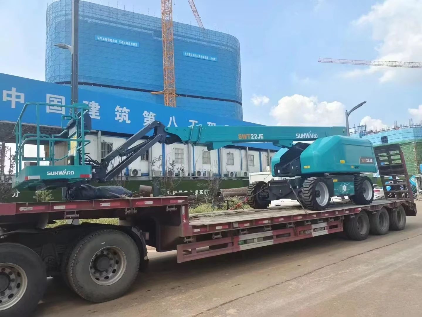 实力上新！3499拉斯维加斯线路智能电动直臂高空作业平台进军华中市场