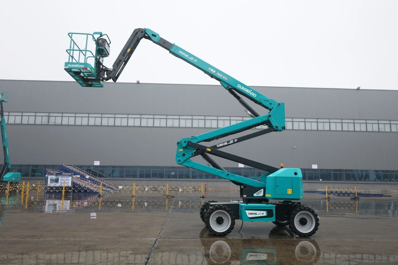 又双叒叕上新了！3499拉斯维加斯线路智能首款双载荷电动曲臂式高空作业平台顺利下线