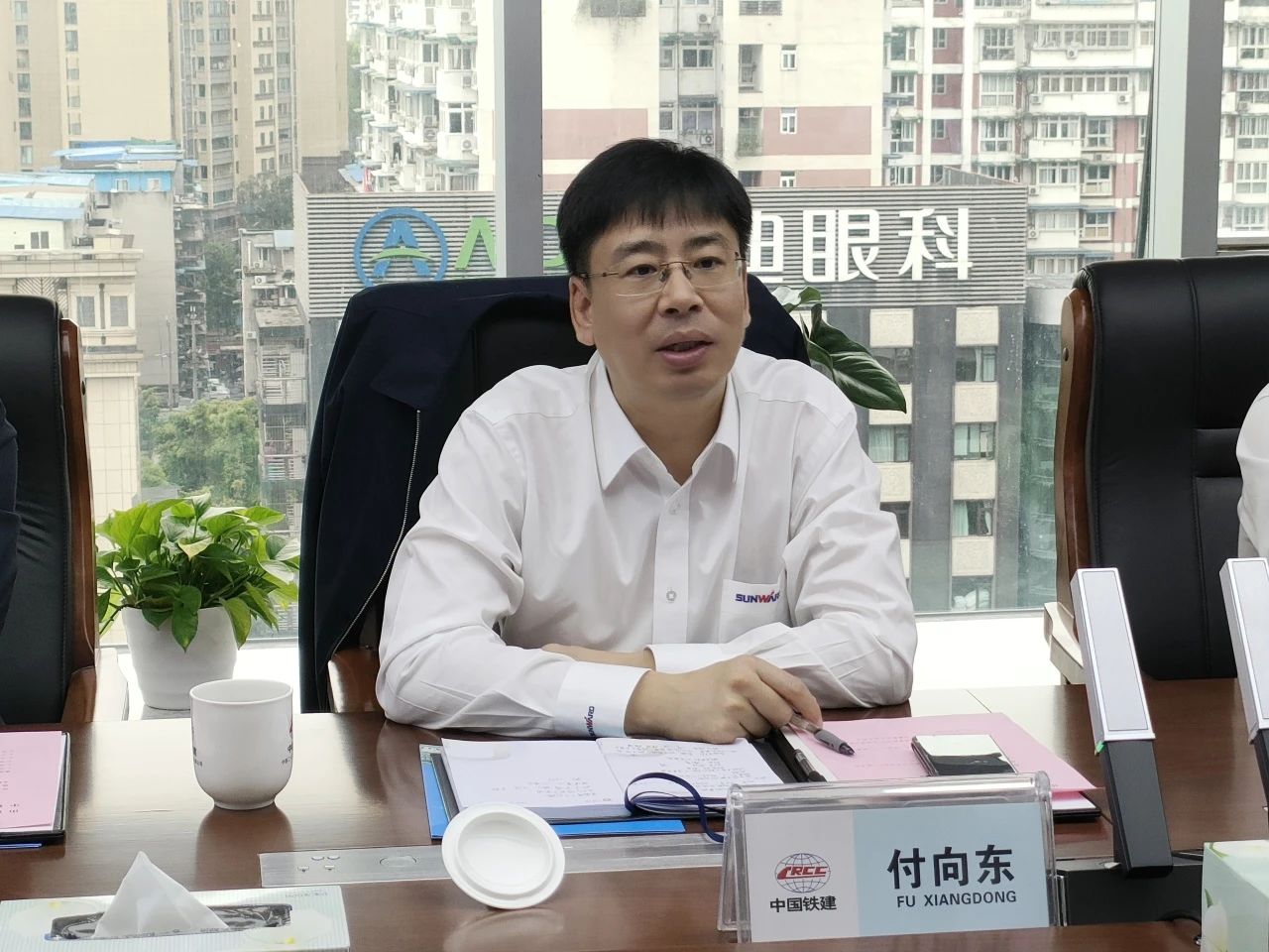 适应新局势，追求新合作！3499拉斯维加斯线路智能到访中铁二十三局