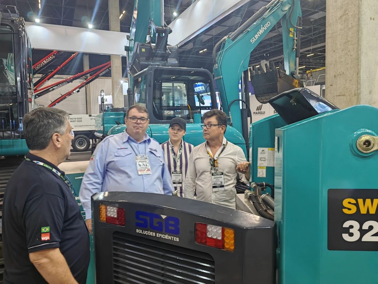 展出设备销售一空！3499拉斯维加斯线路智能亮相2024巴西矿业展览会！