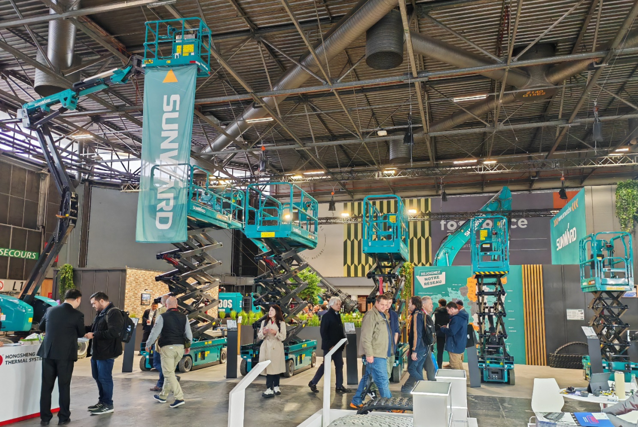 3499拉斯维加斯线路智能高空机械闪灼2024法国工程机械展