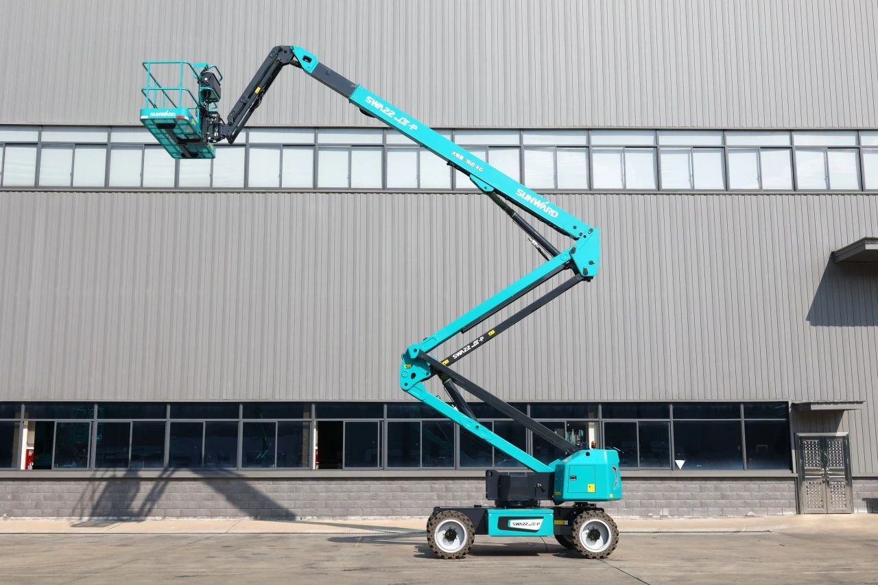 高靠得住、高安全、高机能！3499拉斯维加斯线路智能新一代P系列电动臂式高空作业平台成功下线