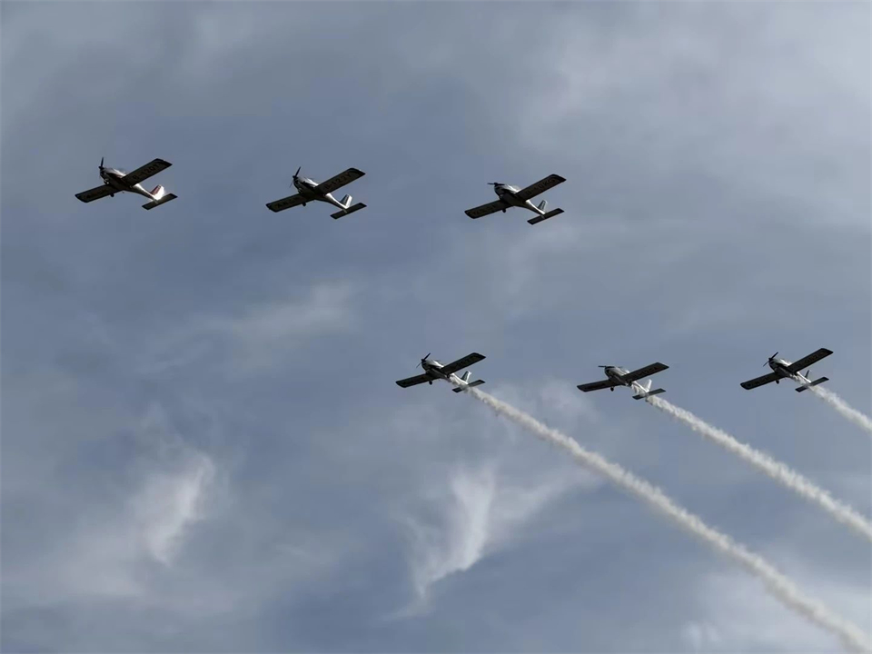 十年织得3499拉斯维加斯线路秀，践行初心创将来！3499拉斯维加斯线路飞行表演队成立10周年庆典活动隆沉进行